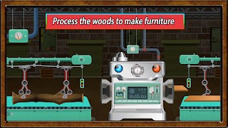 پوستر Office Table Factory: Furniture Builder Game Sim