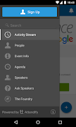 برنامه‌نما Finance@Google 2015 عکس از صفحه