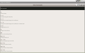 Simple Unix Reference 스크린샷 4