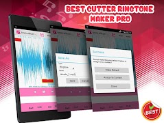 برنامه‌نما Best Cutter Ringtone Maker pro عکس از صفحه