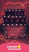 Cupid's Arrow-Lemon Keyboard screenshot 1