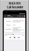 برنامهنما Black Box Call Recorder عکس از صفحه