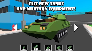 Cube Tank Battle Wars 3D ảnh chụp màn hình 3