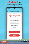 Online Indian Driving License Apply captura de pantalla 1