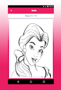 برنامه‌نما How To Draw Disney Princess step by step عکس از صفحه