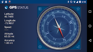 برنامه‌نما GPS Status عکس از صفحه