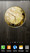 Gold Clock Widget تصوير الشاشة 3