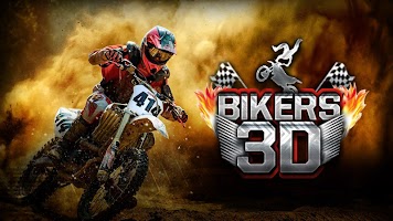 Bikers 3D poster