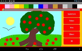 Malen für Kids Malapp Deutsch screenshot 3