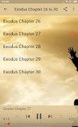 KING JAMES BIBLE: EXODUS - AUDIO ภาพหน้าจอ 6