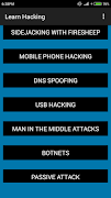 Learn Hacking ảnh chụp màn hình 3