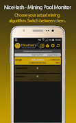 NiceHash Mining Pool Monitor imagem de tela 2