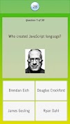 JavaScript Quiz captura de pantalla 1