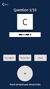 برنامه‌نما Maritime Morse Code عکس از صفحه