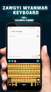 Zawgyi Myanmar Keyboard screenshot 1