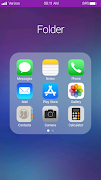 برنامه‌نما iOS 11 عکس از صفحه