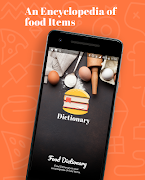 Food Dictionary + الملصق