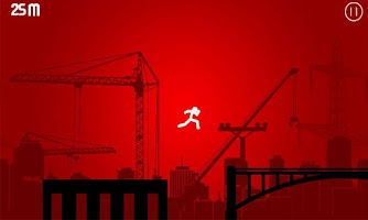 Mr.Stick Jump:Runner Machine screenshot 1