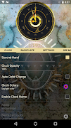 Gold Clock Widget capture d'écran 5