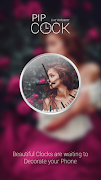 PIP Clock Live Wallpaper ภาพหน้าจอ 1