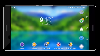 Clear Blur Theme screenshot 3
