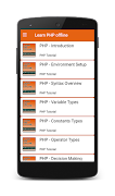 Learn PHP offline screenshot 1