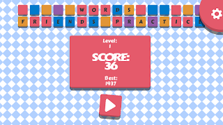 4 Schermata Words Friends Practice