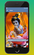 برنامه‌نما Krishna Ringtone & Wallpaper عکس از صفحه