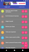 Daily Tasks poster
