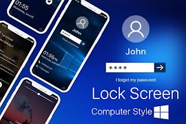 Computer Style Lock Screen 截圖 6