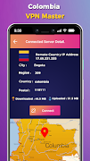 VPN Master Colombia ảnh chụp màn hình 2
