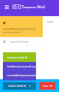 Temporary Mail - Temporary Email captura de pantalla 3