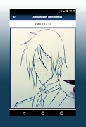 How To Draw Black Butler characters स्क्रीनशॉट 1