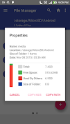 Blue File Manager screenshot 1