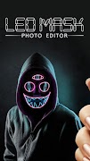Led Mask Photo Editor - Neon Face Mask Camera poster