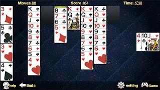 Spider Solitaire FreeCell imagem de tela 2