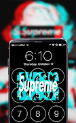 Supreme Lock Screen اسکرین شاٹ 2