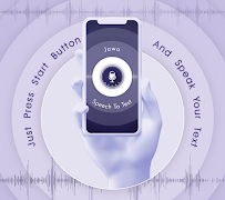 برنامه‌نما Jawa Speech To Text Notes عکس از صفحه