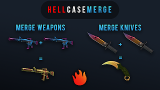 6 Schermata 🔥Hell Case Merge. Ultimate Skins Simulator Opener