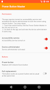 برنامه‌نما Power Button Master عکس از صفحه