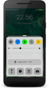 Lock screen OS10 syot layar 1