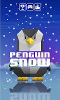Poster Penguin Christmas Snow