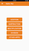 Maths War - Brain Workout ภาพหน้าจอ 1