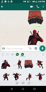 6 Schermata deadpool Stickers for WhatsApp‏ WAStickerApps‏