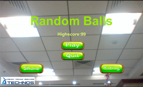 Random Balls AR plakat
