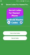 Poster Secret Codes For Huawei Free App 2019 Master Codes