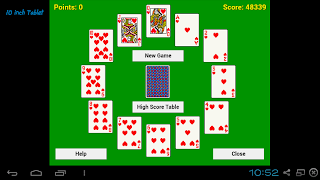 Clock Solitaire screenshot 1