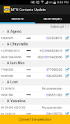 1 Schermata MTN Contacts Update