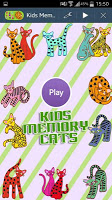 Cats Memory Game screenshot 1