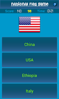 National Flag Game screenshot 1